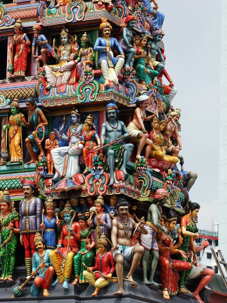 Sri Mariamman Temple Statues Images