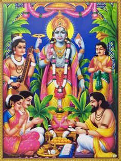 Sri Satyanarayana Swamy Vratam And Kartika Purnima Rudrabhisekham On Sunday