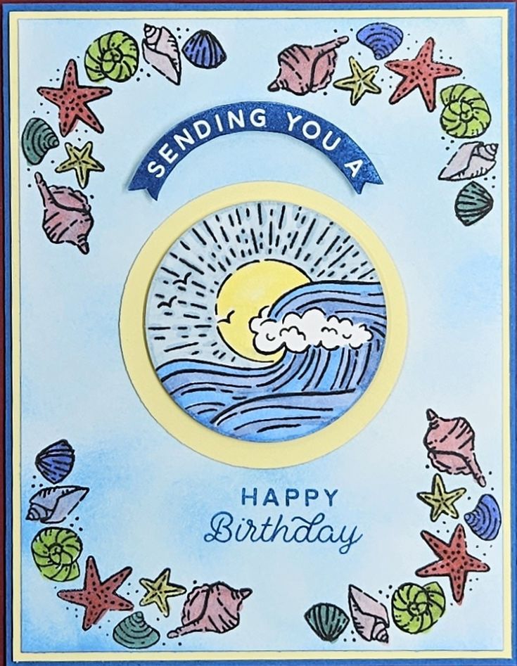 Stampin’ Up, Circle Sayings Birthday Card #StampinUp #BlendingCard #HappyBirthda HD Wallpaper
