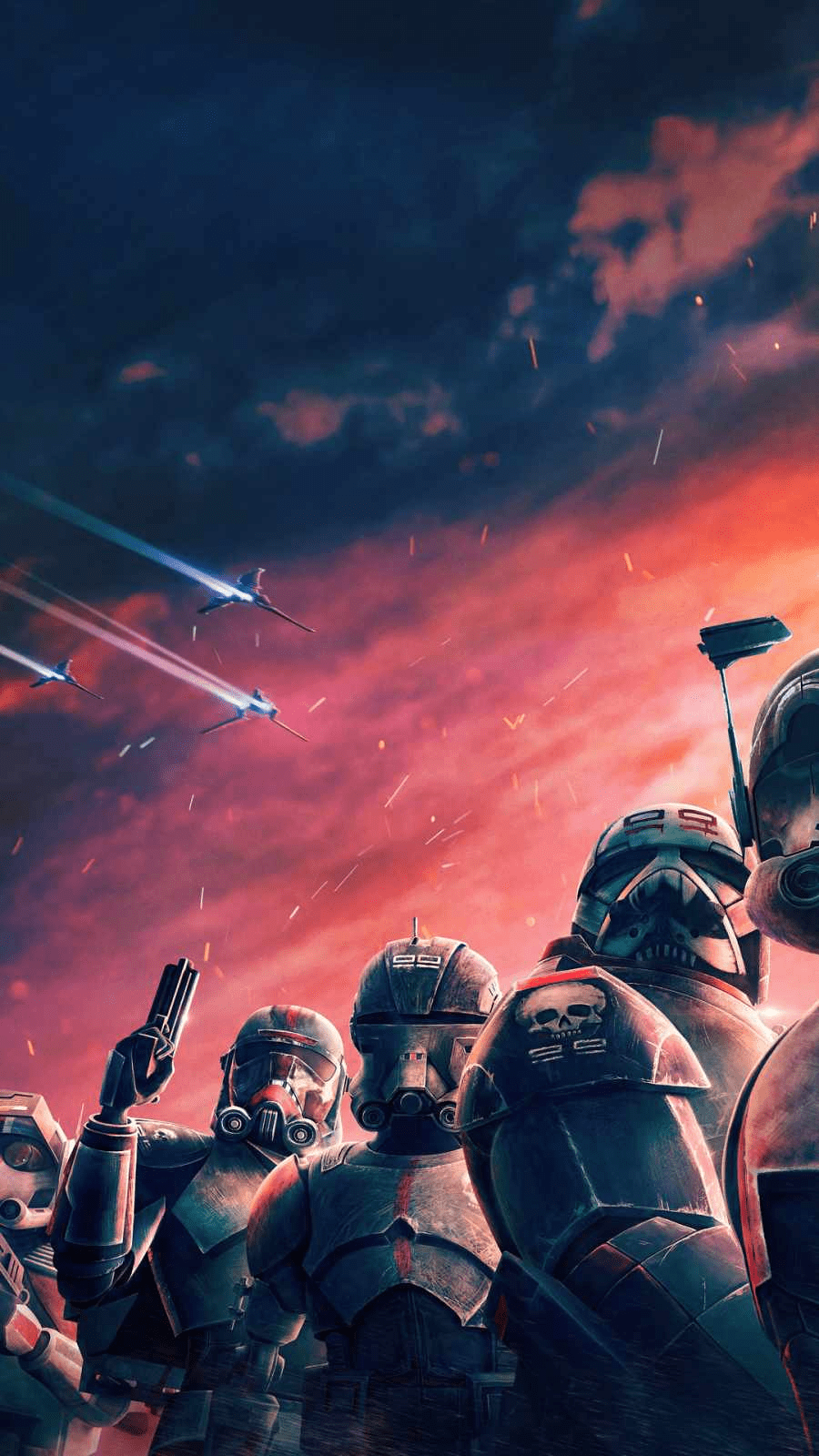 Star Wars The Bad Batch - IPhone Wallpapers