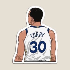 “Steph Curry Back,To Glossy Sticker (3\”, Water Resistant) Laptop and water bott HD Wallpaper