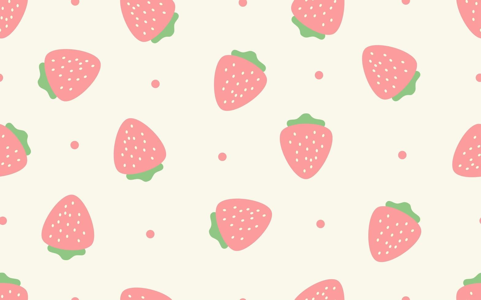 Download Strawberry seamless pattern for free