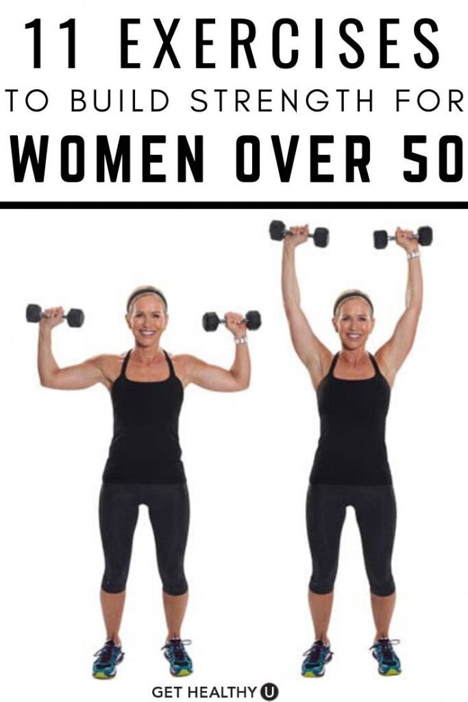 Strength Training For Women Over 50: 11 Moves | Total Body Workout, Fitness Body