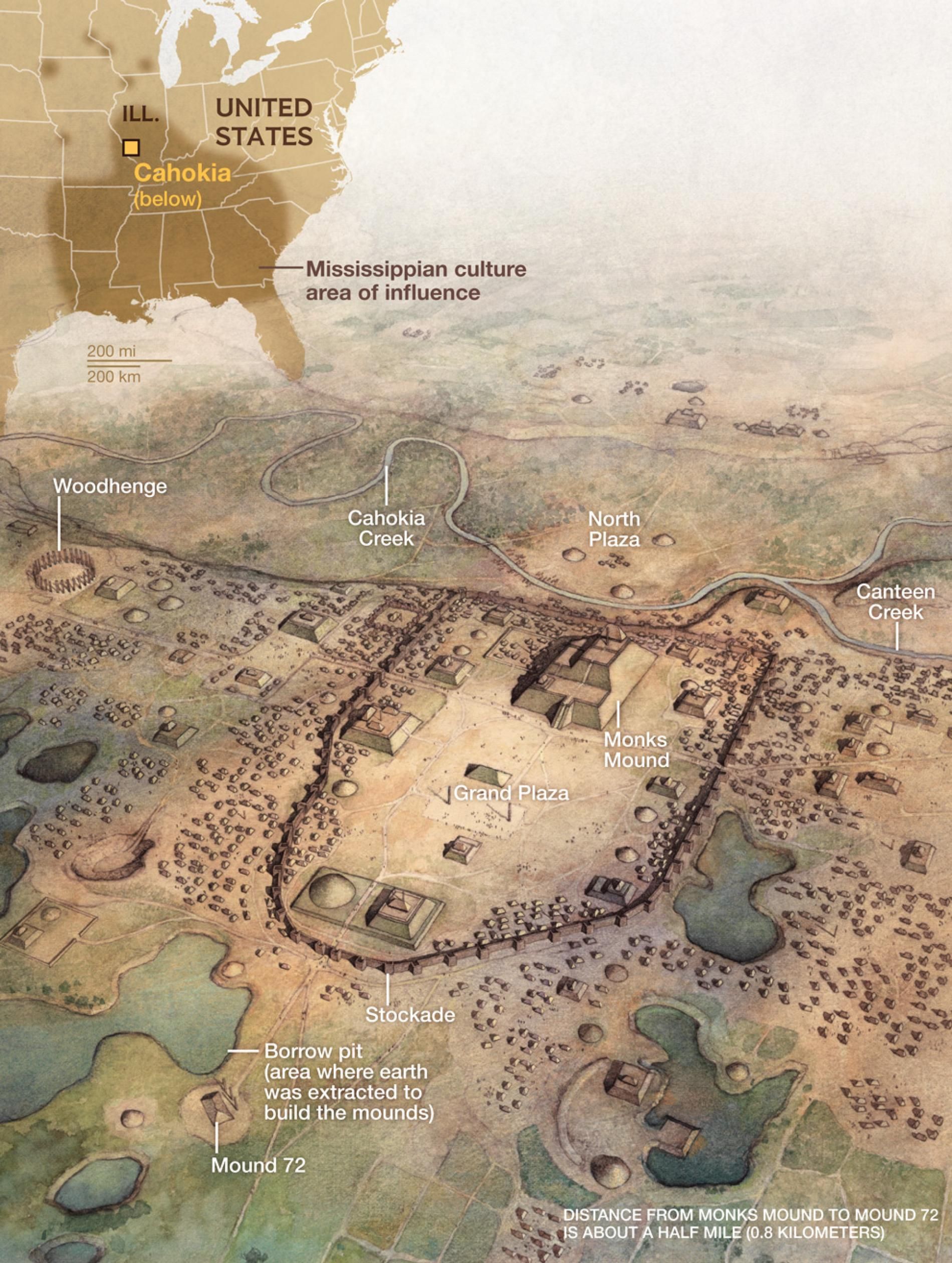 Study Says Cahokia, America’s First City, Was a Melting Pot
