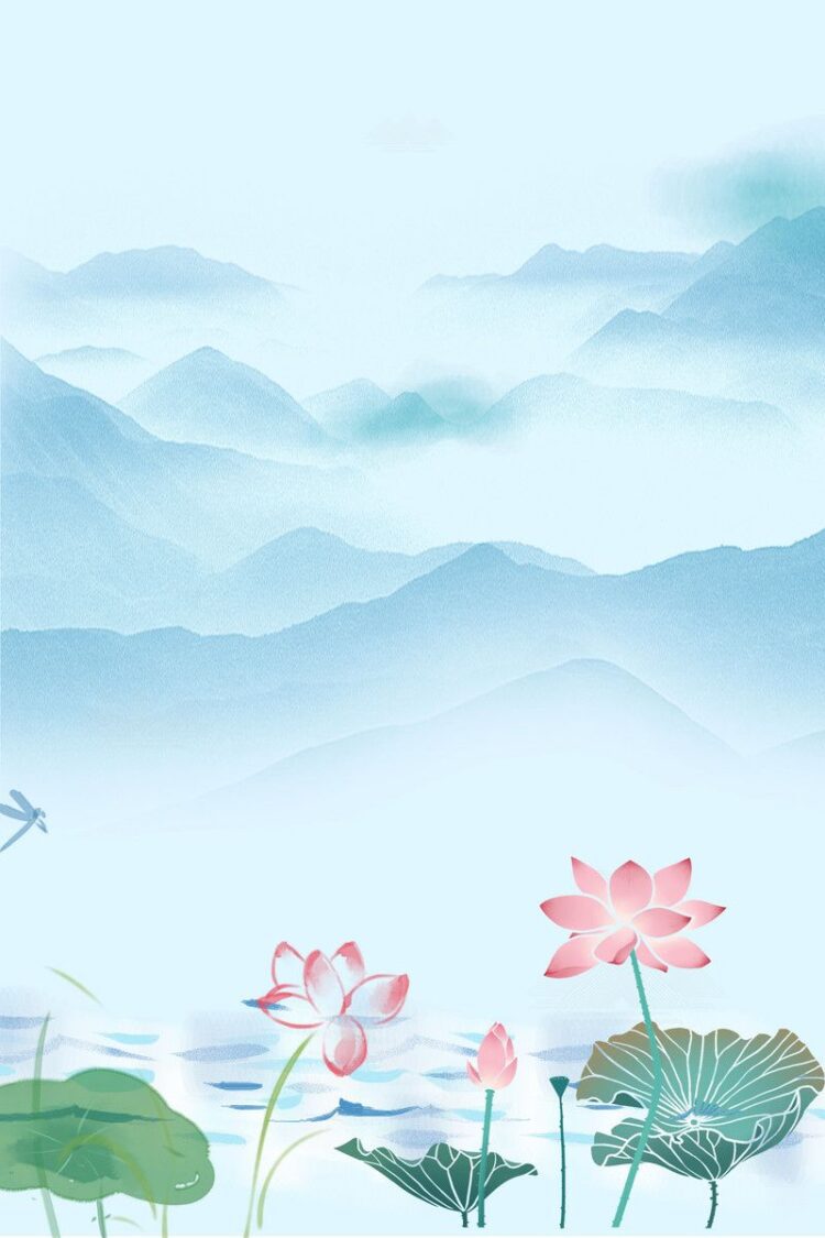 Summer Lotus Festival Background Backgrounds Psd Free
