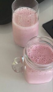 Summer Smoothie Aesthetic, Pink Aesthetic, Vegan Protein Powder HD Wallpaper