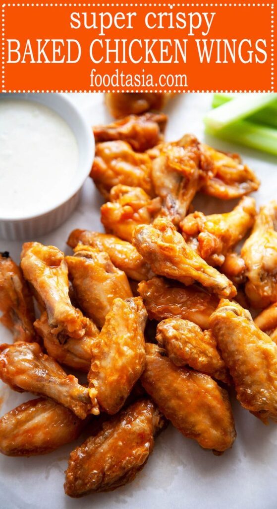 Super Crispy Baked Chicken Wings Images