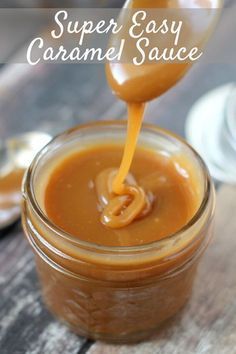 Super Easy Caramel Sauce 3 Ingredients Images
