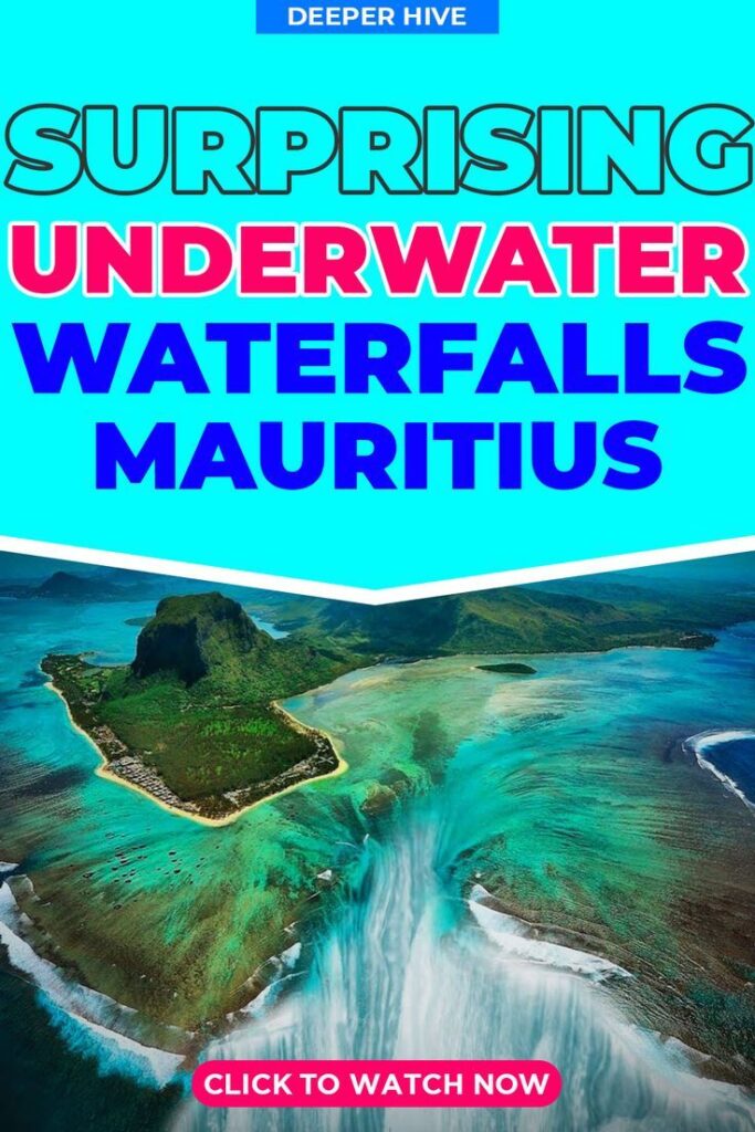 Surprising Underwater Waterfall Mauritius