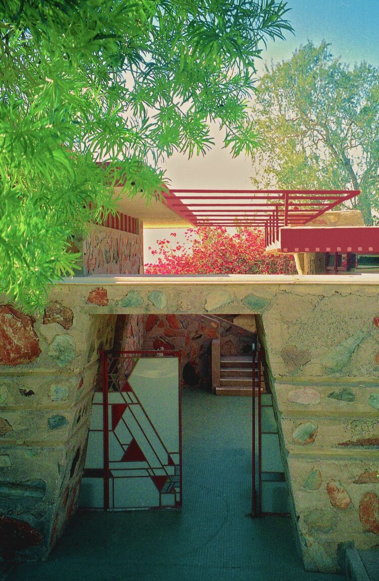 Taliesin West Courtyard Images