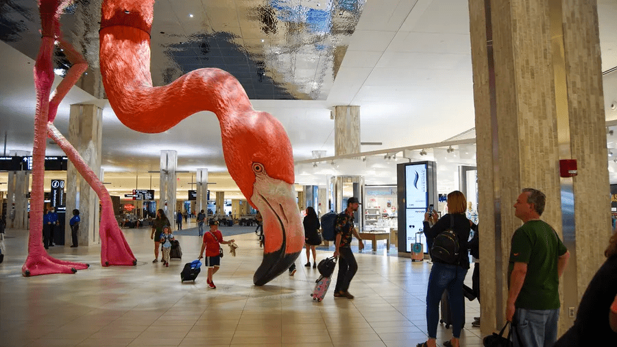 Tampa International Airport’s Famed Flamingo Finally Has A Name