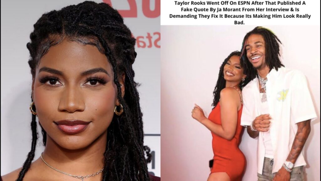 Taylor Rooks Goes Off On Espn &Amp; Demand They Fix The Fake Ja Morant Quote Because