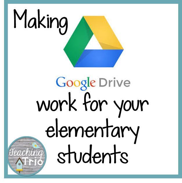 Tech Thursday: Making Google Drive Work For My Class