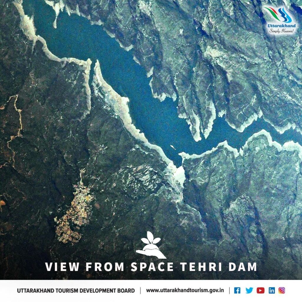 Tehri Dam View From Space Images