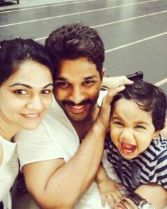 Telugu superstar Allu Arjun just announced that he is expecting his second child HD Wallpaper