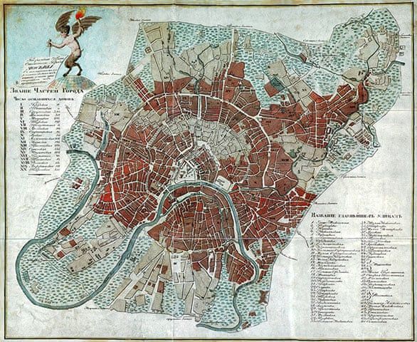Ten city maps from history – in pictures