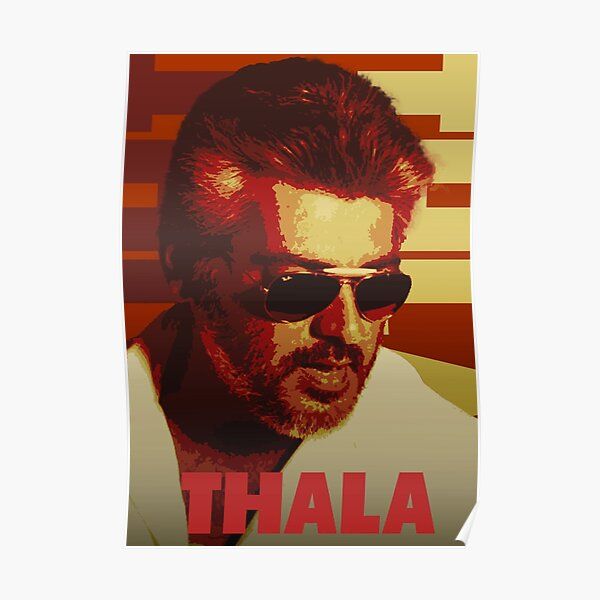 Thala Ajith Premium Matte Vertical Poster Images