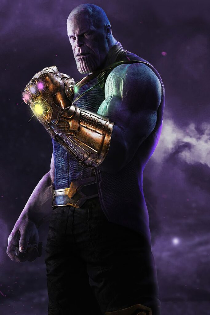 Thanos, Phone Wallpapers, Marvel