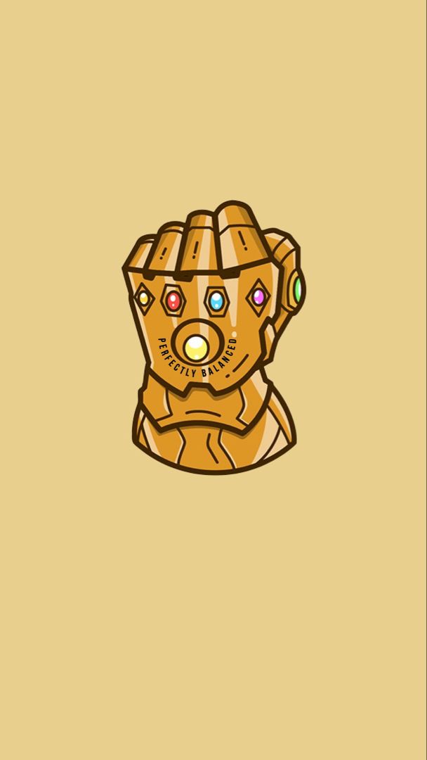 Thanos gauntlet wallpaper