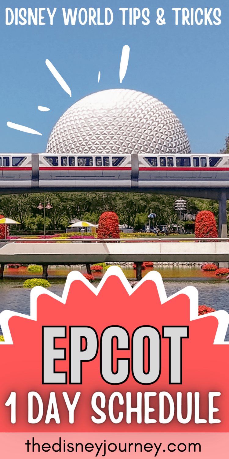 The Best 1 Day Epcot Itinerary!!