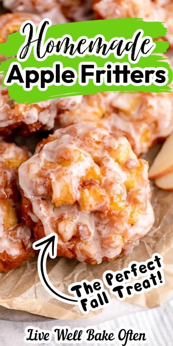 The BEST Homemade Apple Fritters