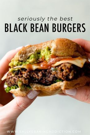 The Best Black Bean Burgers I’ve Ever Had , Sally’s