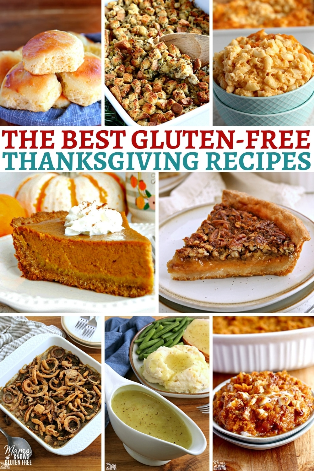 The Best Gluten-Free Thanksgiving Recipes {Dairy-Free Options}