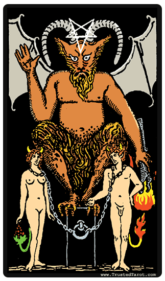 The Devil Tarot Card Meaning Images