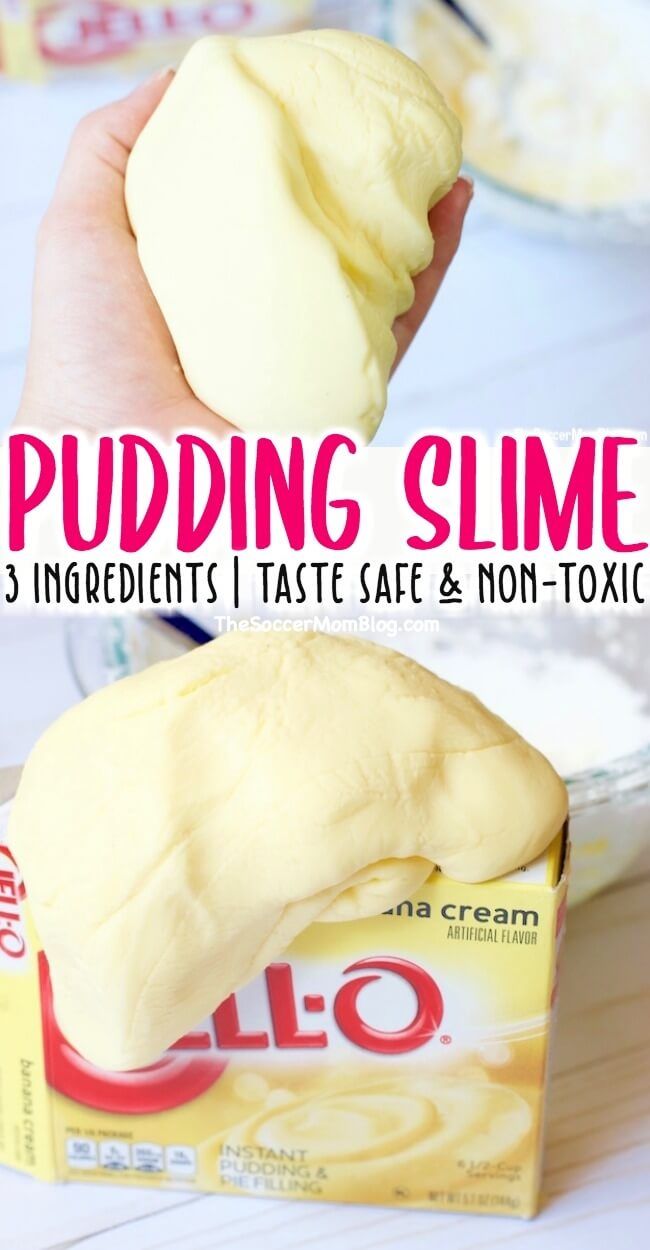 The Edible Pudding Slime Recipe That Smells AMAZING, Only 3