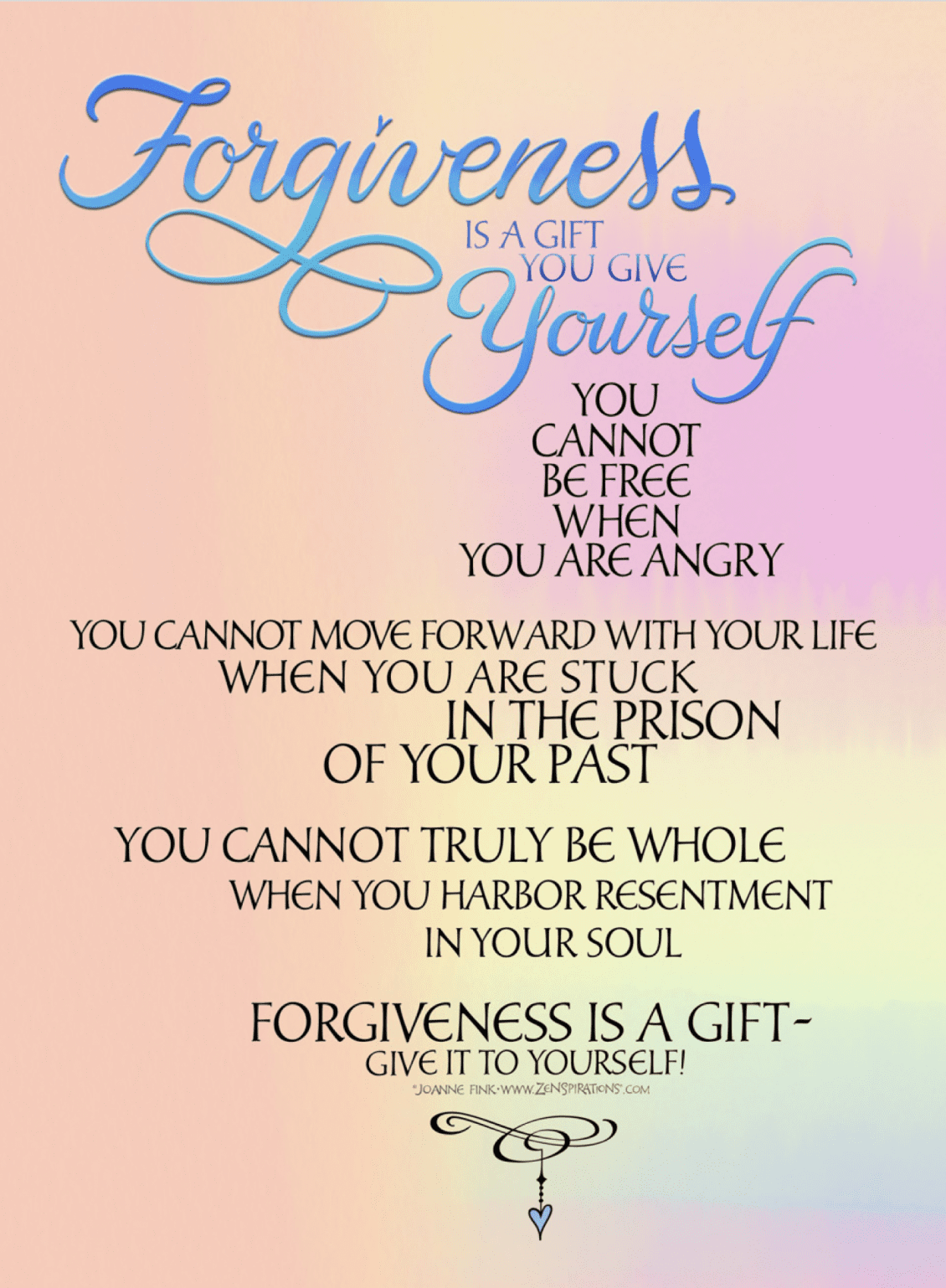 The Gift of Forgiveness - Zenspirations