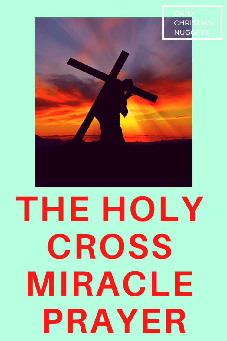 The Holy Cross Miracle Prayer Images Wallmost