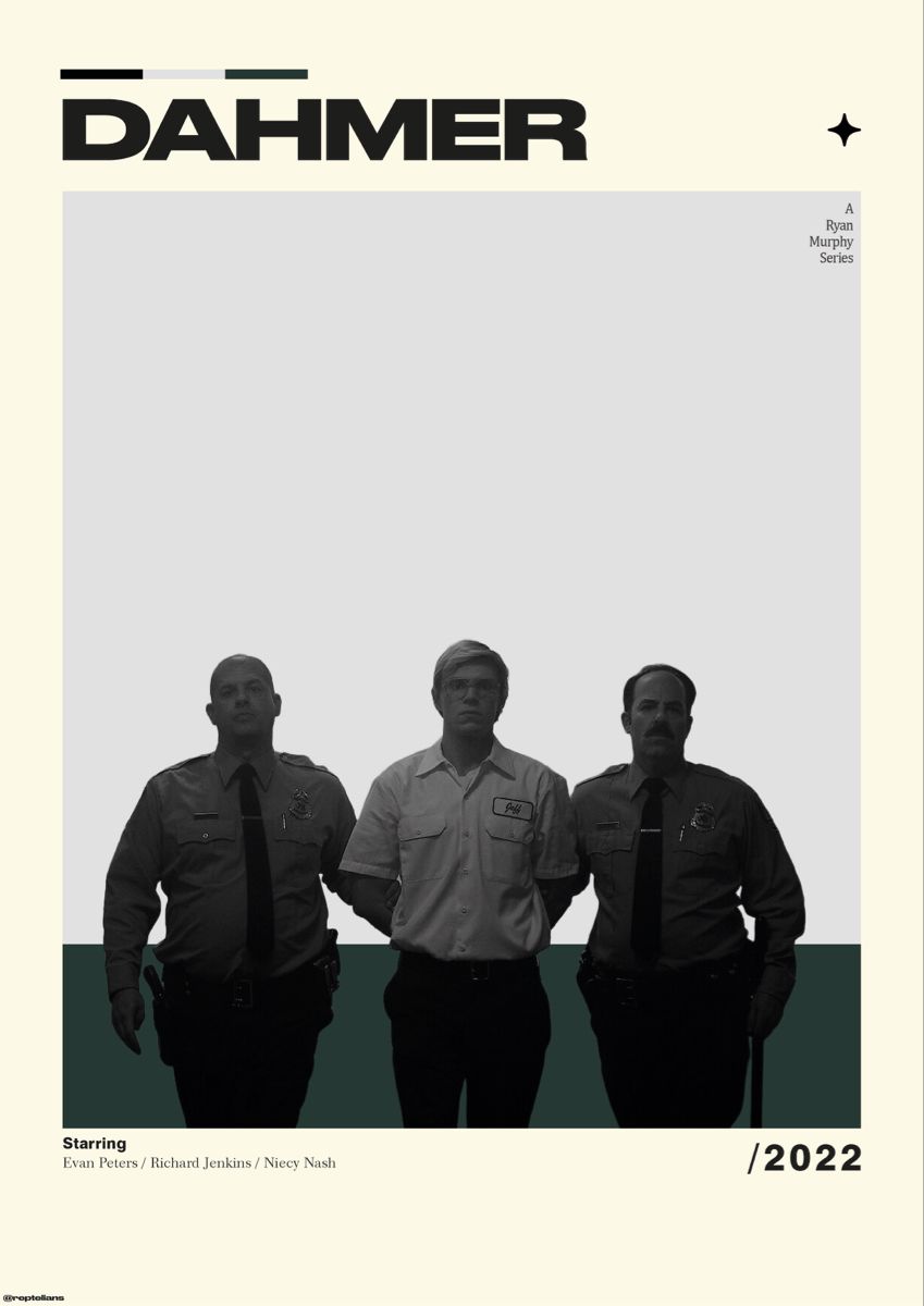 The Jeffrey Dahmer Polaroid Poster