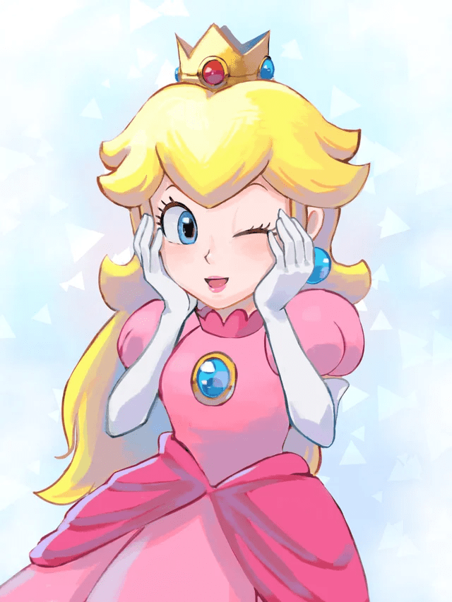 The Lovely Princess Peach By Art By ヤマリ@Ya Mari 6363 Images
