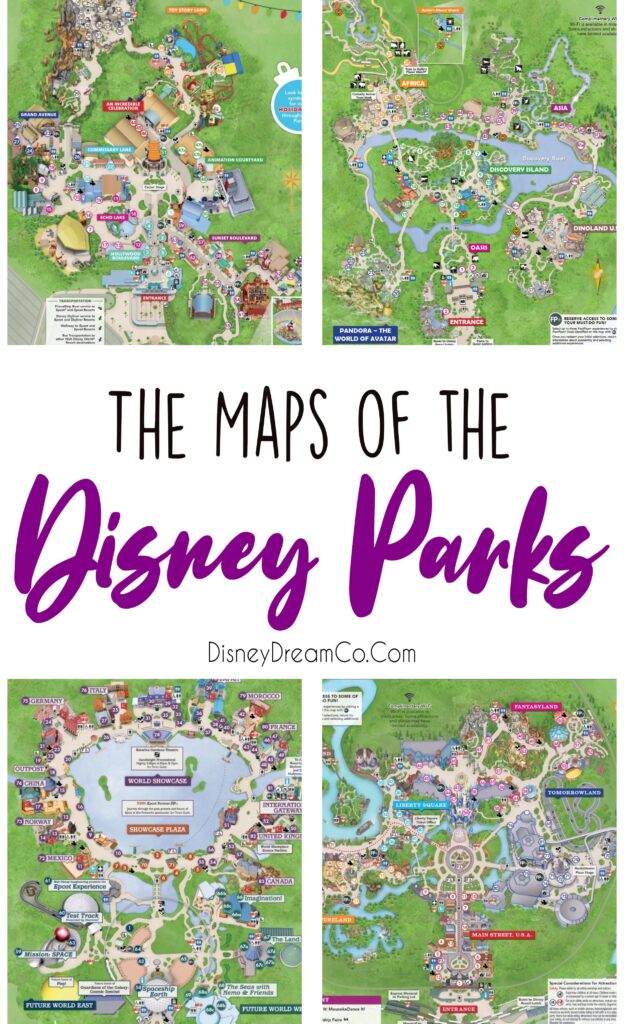 The Maps Of Disney Disney World Disneyland And More Images