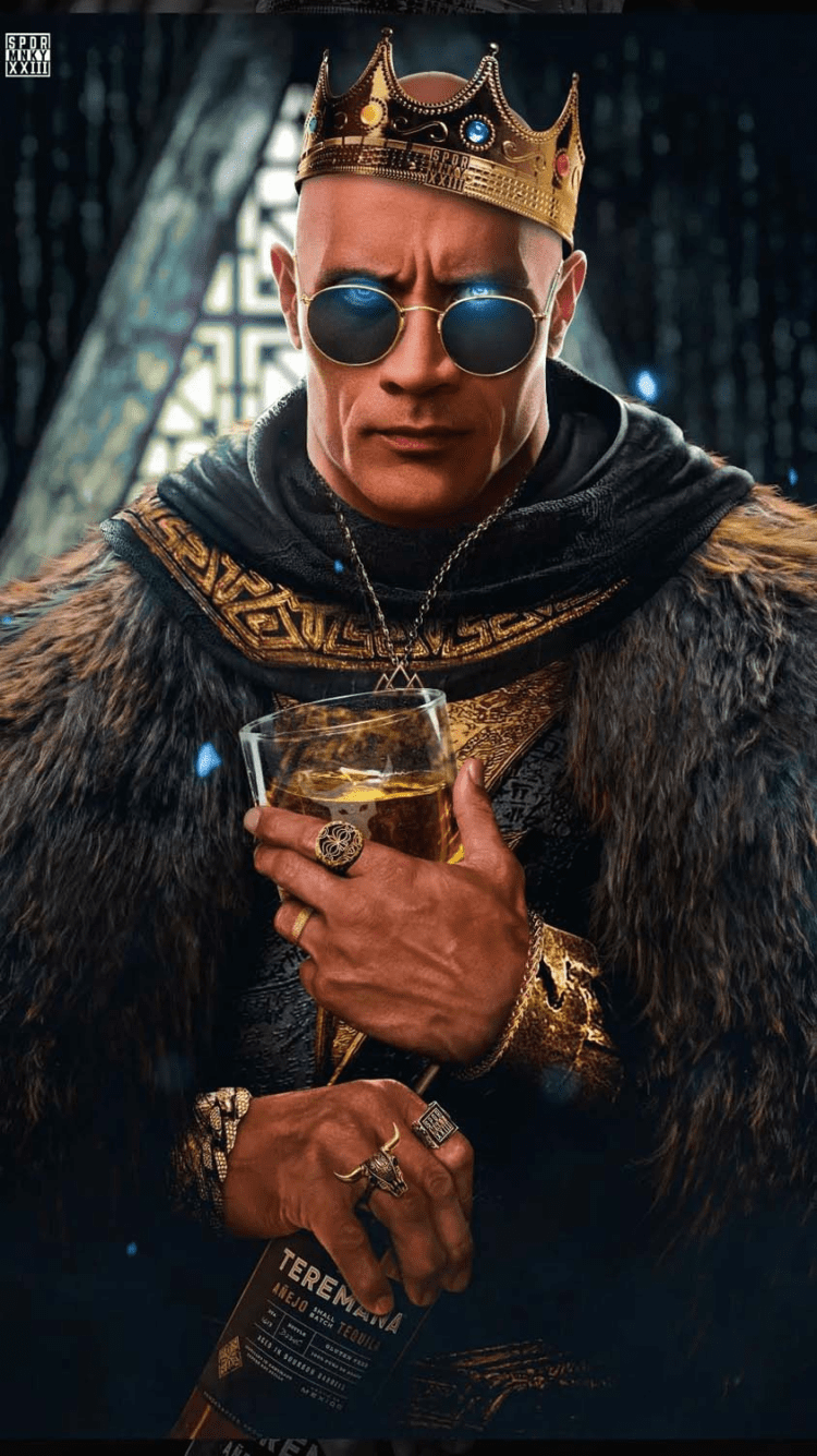 The Rock Dc Universe King Iphone Wallpaper Hd - Iphone Wallpapers