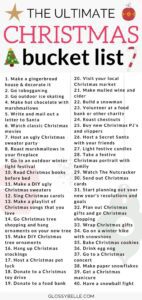 The Ultimate Christmas Bucket List: 40 Fun Holiday Activities HD Wallpaper