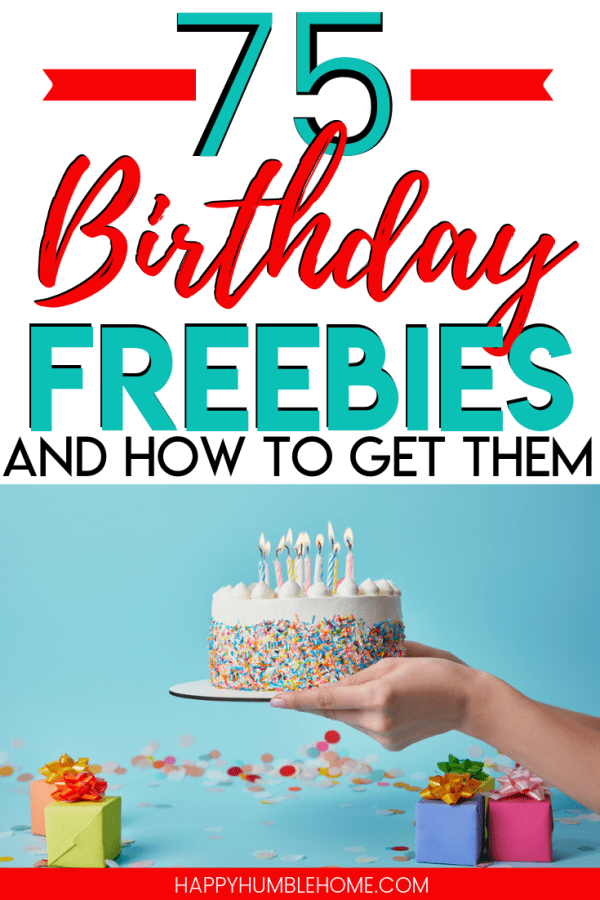 The Ultimate Guide to Birthday Freebies