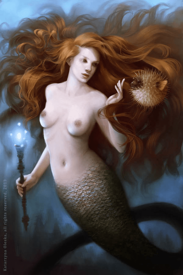 The Mermaid, Kate Oleska