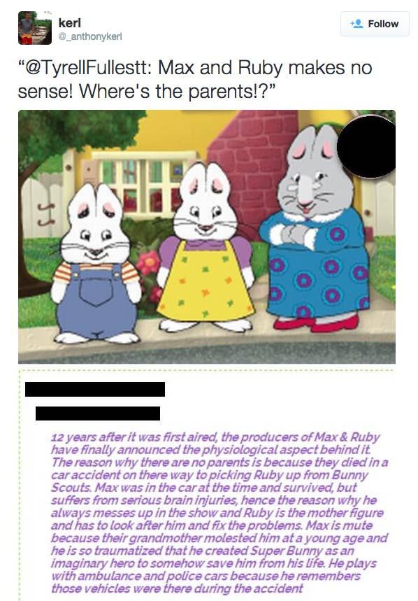 These People Tried To Figure Out Where Max And Ruby'S Parents Are