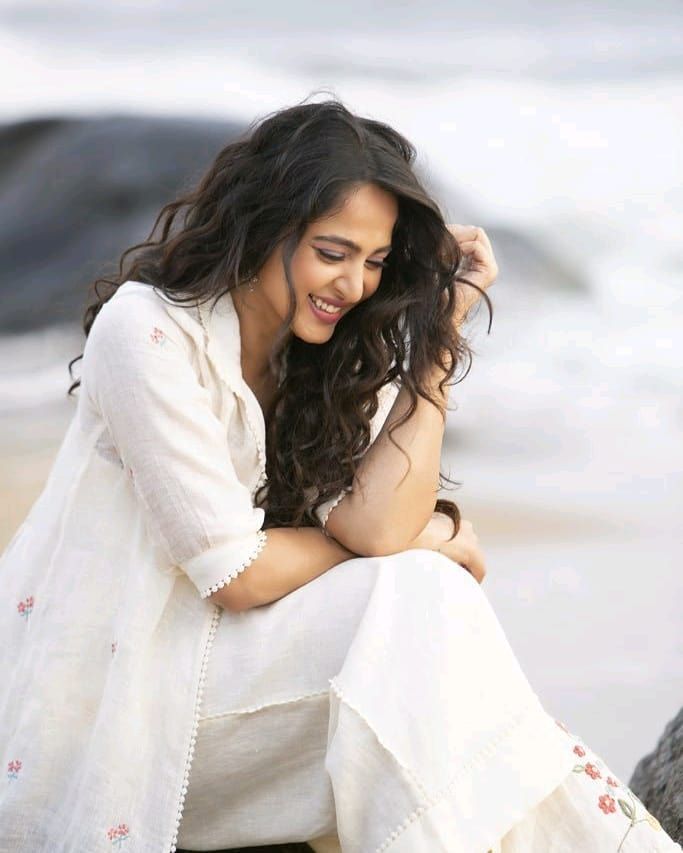 These Pictures Of Anushka Shetty Show Her Obsession For White Color | Iwmbuzz