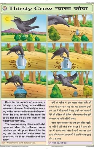 Thirsty Crow Chart Manufacturer, Supplier, Exporter From New Delhi