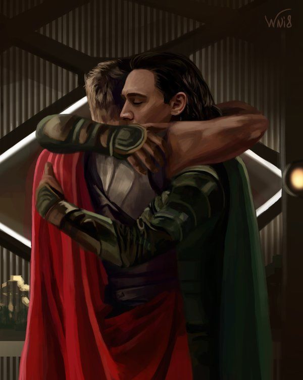 Thor And Loki Together To The End By Whitenight56 On