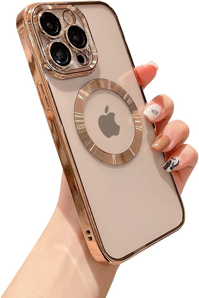 Threehundred For Iphone 13 Pro Max Case Magnetic Clear With Camera Lens Protecto