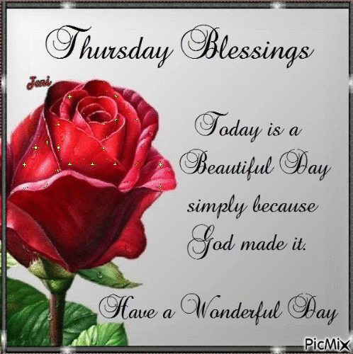 Thursday Blessing Images