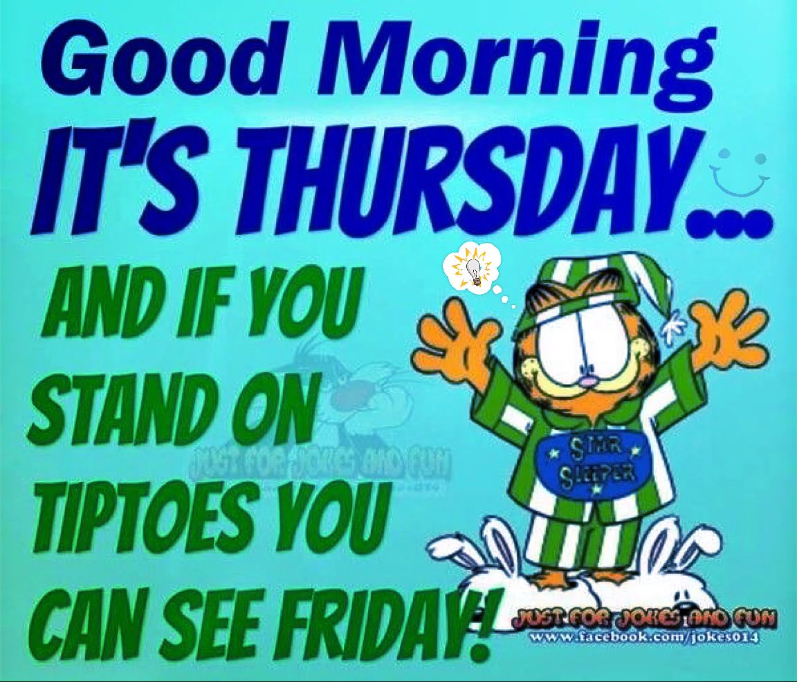 Thursday tiptoes can see Friday