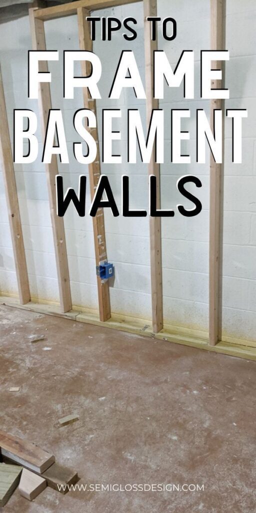 Tips To Frame Basement Walls Images