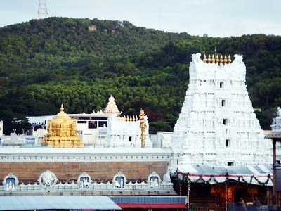 Tirupati Balaji Temple Night View Images