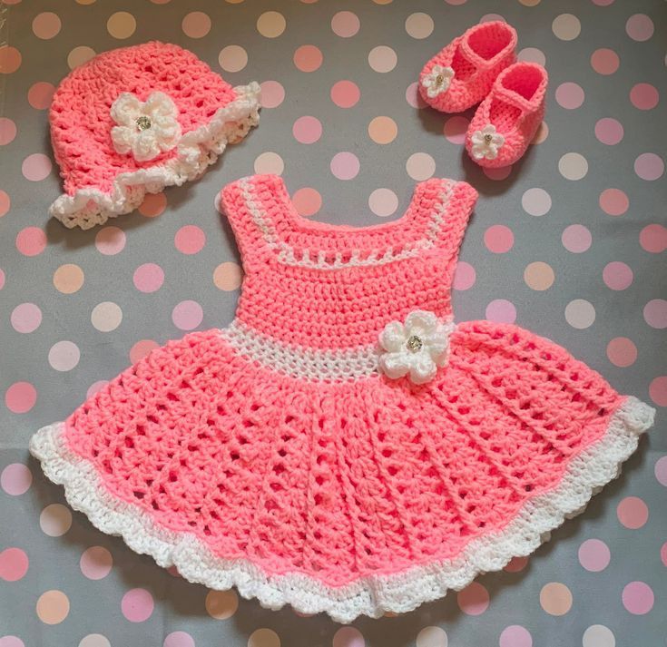 Top Running And Amazing Crochet Handmade Baby Frocks Designs Ideas Pattern