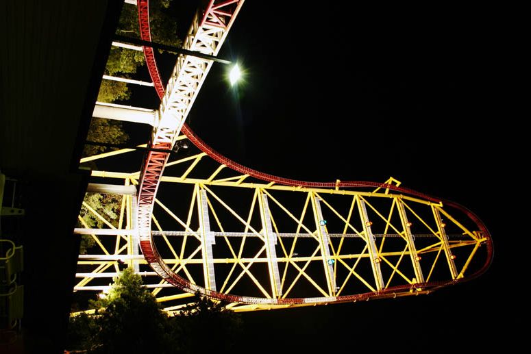 Top Thrill Dragster Roller Coaster Photos - Cedar Point