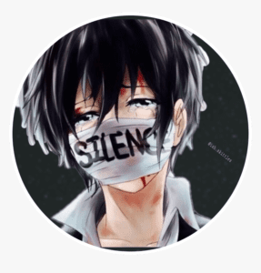 Transparent Shhh Clipart Black And White , Mask Sad Anime Boy, , Png , HD Wallpaper